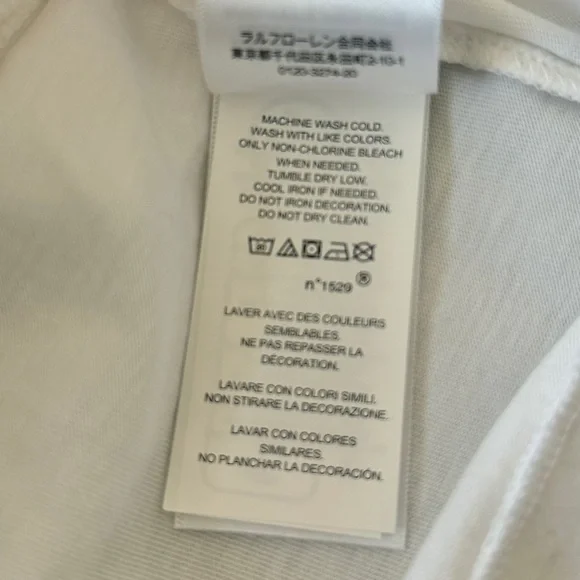 🐻 Polo Bear Ralph Lauren Denim Jacket Graphic T-Shirt Tee XL Extra Large - Picture 12 of 16